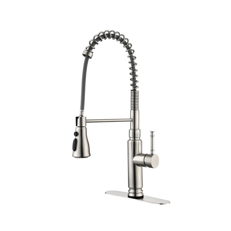 LOONGFIELD Kitchen Faucets CommercialSingle Handle Single Lever Pull